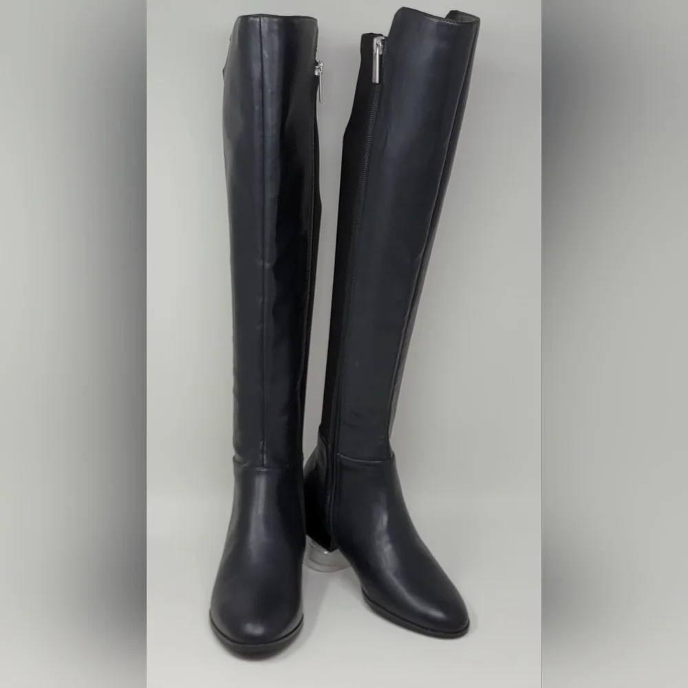 Michael Kors Women's Bromley Over The Knee Flat Riding Black Boot Size 5.5 New